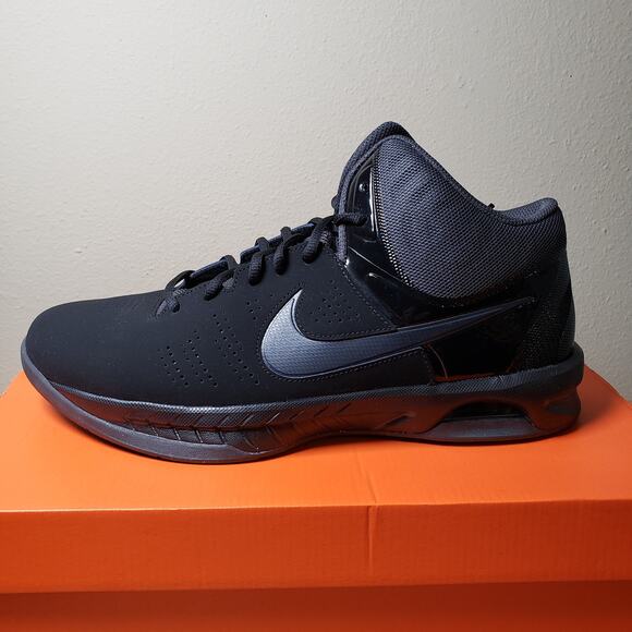 Nike Men's 13 Air Visi Pro VI NBK Athletic Shoe Black Basketball Sneaker New